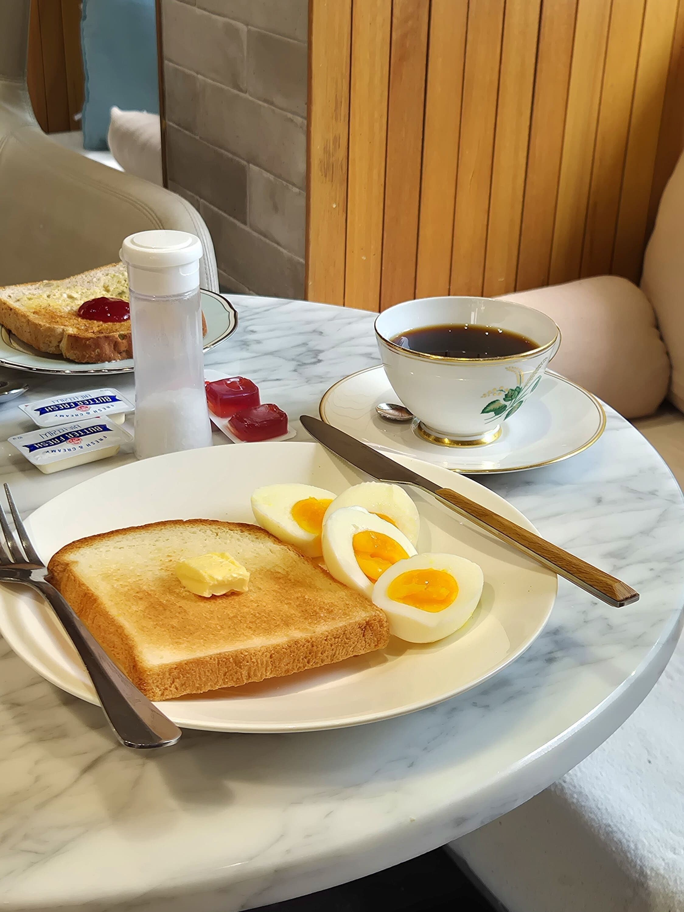 朝食ビュッフェ