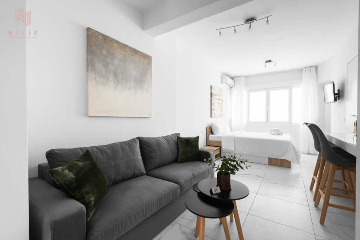 Economy-Studio | 1 Schlafzimmer, individuell dekoriert, individuell eingerichtet