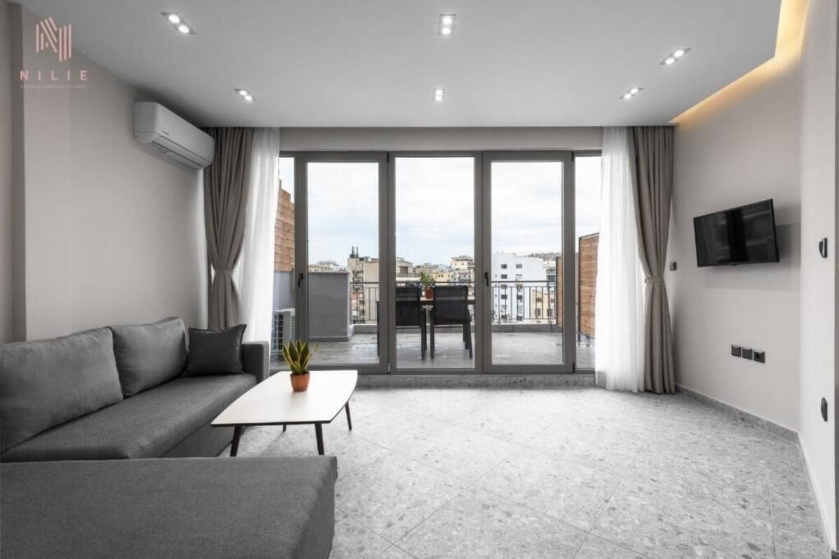 Superior Apartment, 1 Bedroom, Balcony, City View | View from room