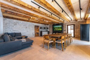Villa, vue plage | Coin séjour