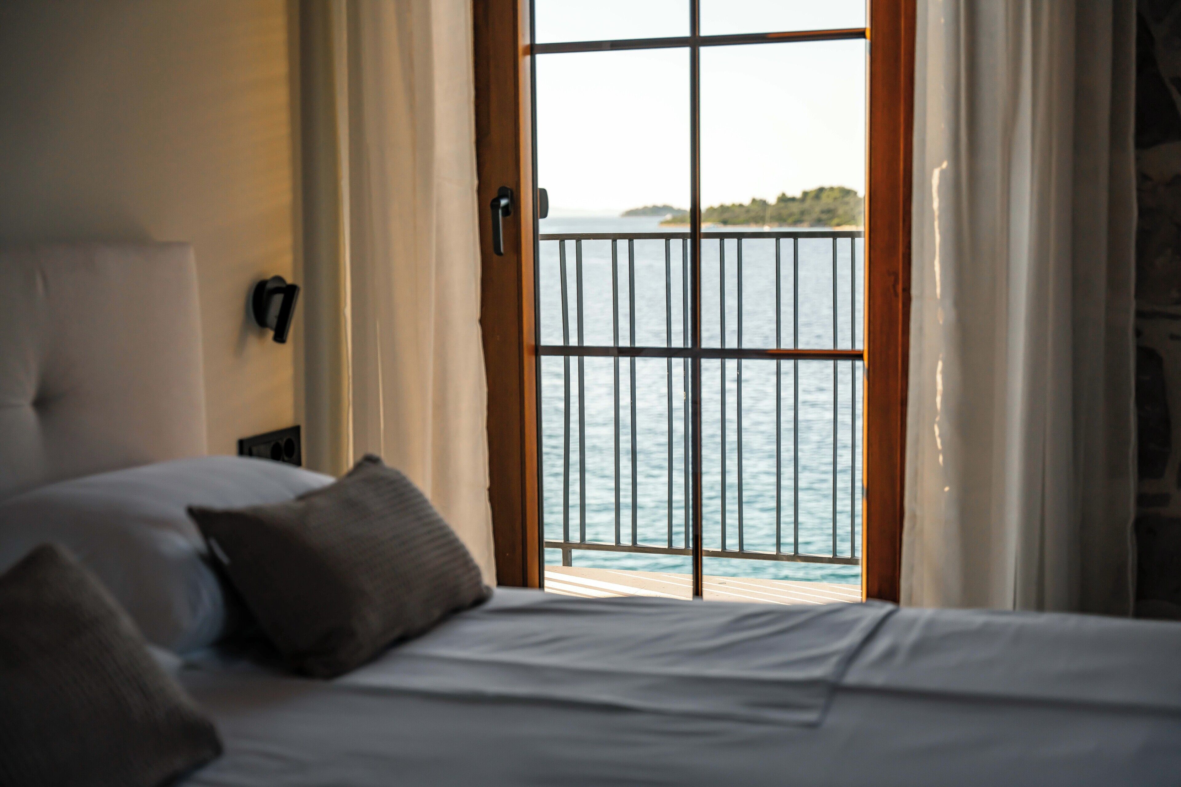 Vila, pemandangan pantai | Area keluarga | TV layar datar