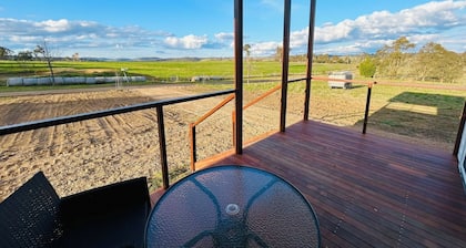 Serene Countryside Accommodation 4km from town at Red Hill Cabin #1 Walcha