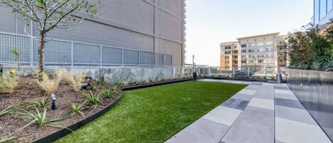 Overnattingsstedets uteområder