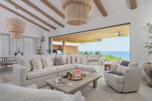 New Oceanview Villa with Pool, Chef & Premier Golf Access in Punta Mita