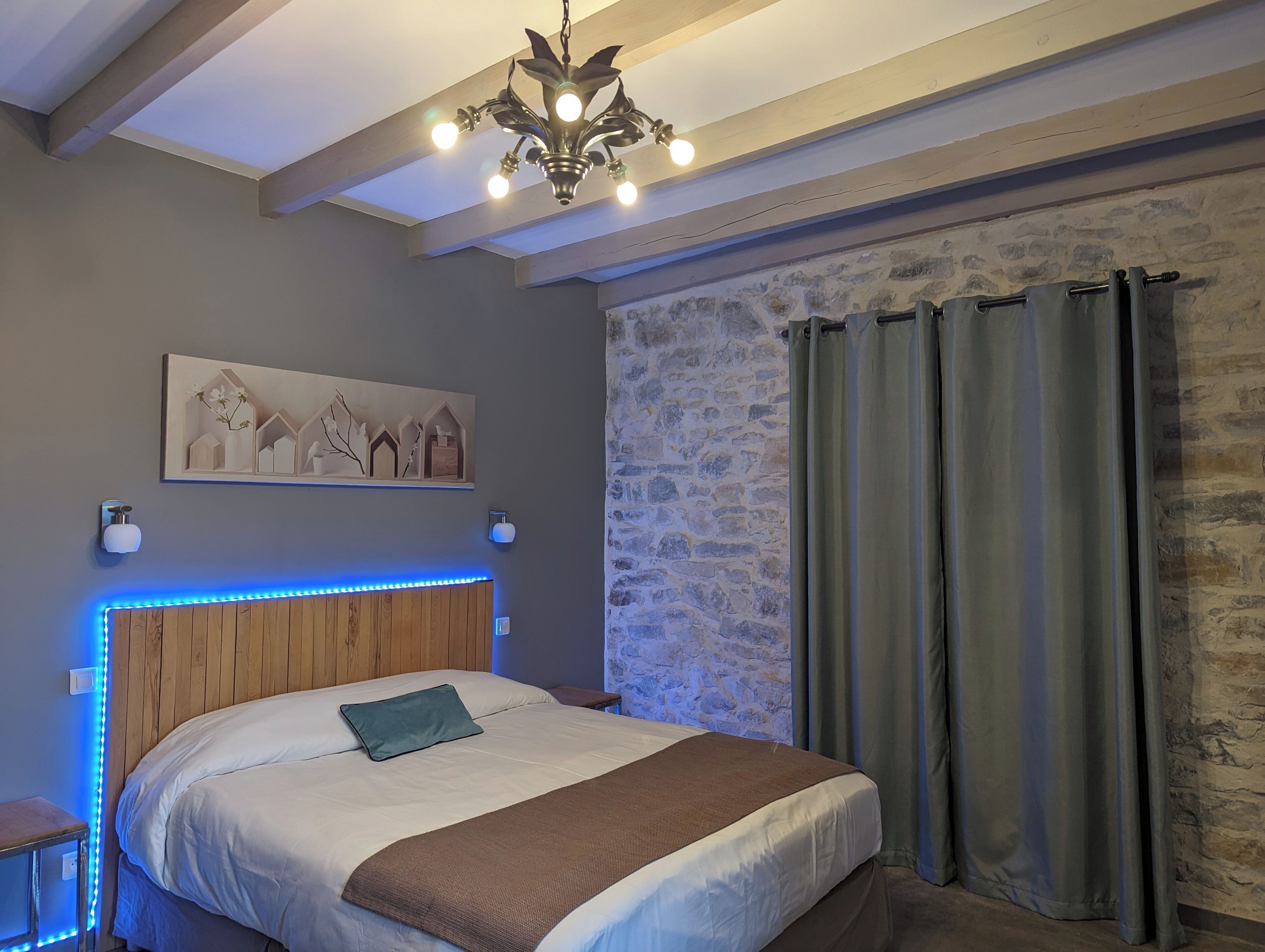 1 chambre, Wi-Fi, draps fournis