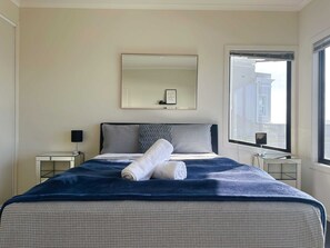 4 bedrooms, iron/ironing board, travel crib, WiFi