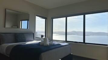 4 bedrooms, iron/ironing board, travel cot, WiFi