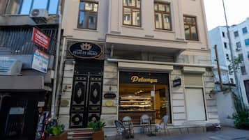 Fassade der Unterkunft