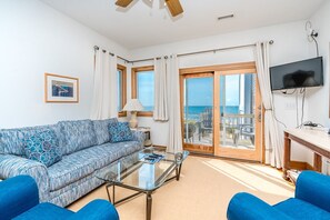 Smart TV, DVD player - Tower 5 Retreat - 2 BR Historic Missile Tower; Dog Friendly! (Surf City)