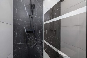 Shower, hair dryer