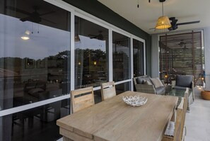 Outdoor dining - Casa Palma, Home at Blue Venao (Playa Venao)