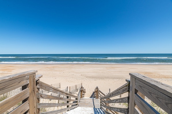 Beach nearby