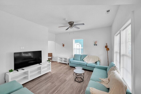 Hus - 4 soveværelser | Opholdsområde | Smart-tv, streamingtjenester