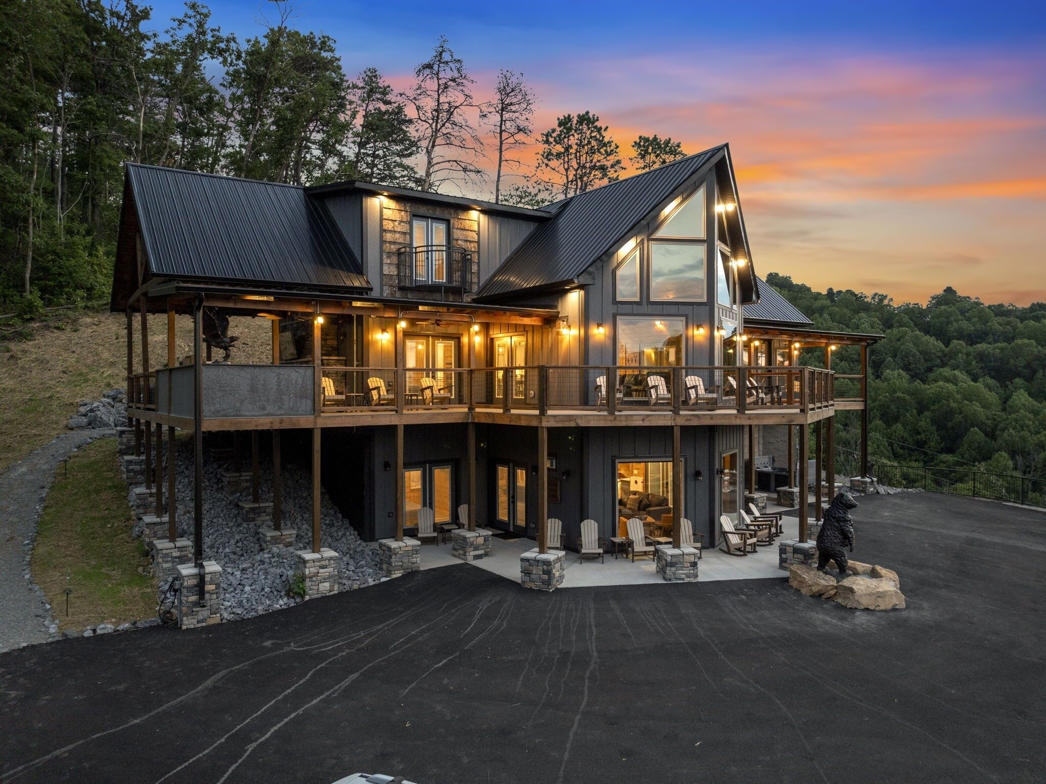 Chalet rustique, 5 chambres | Extérieur