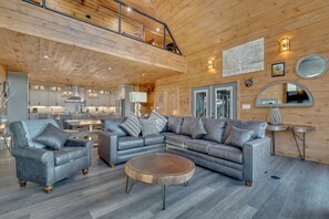 Cabin, 5 Bedrooms | Living area | Smart TV - The Great Outdoors 5 Bedroom Cabin by RedAwning (Sevierville)