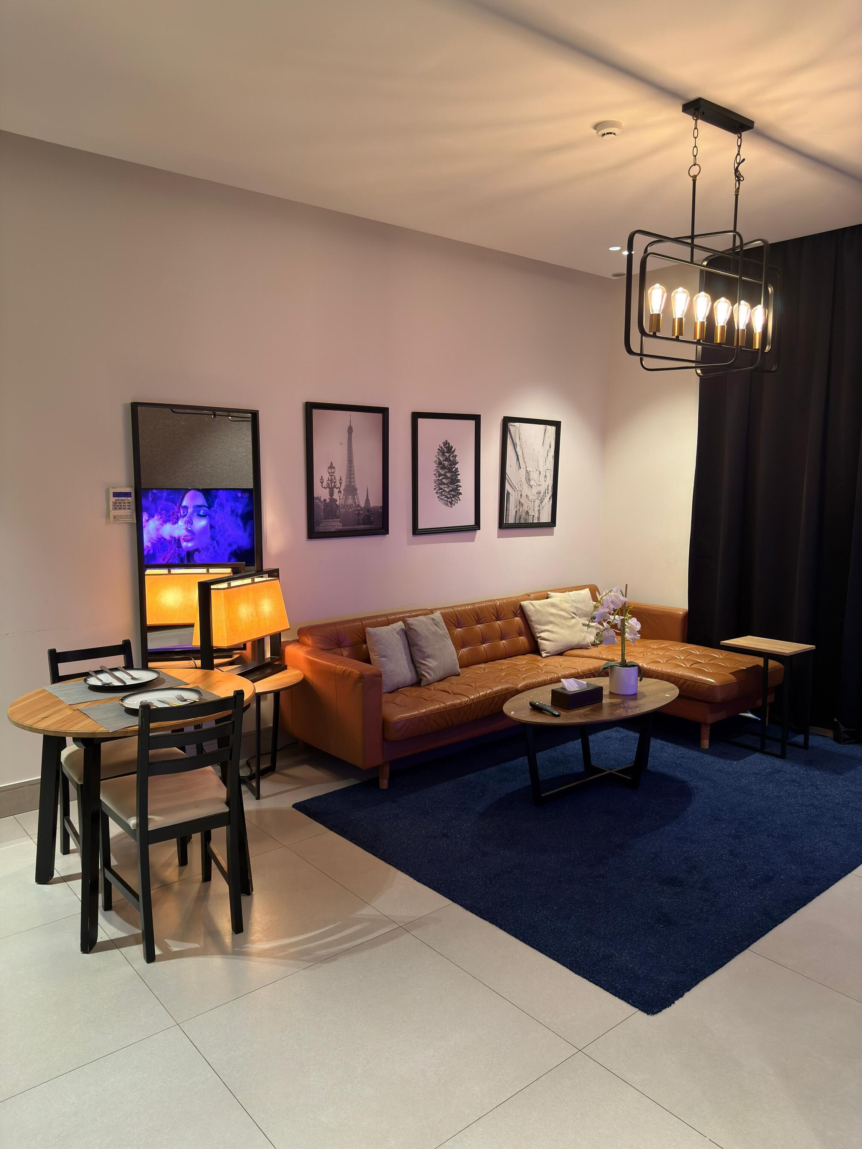 Apartamento, 1 habitación | Zona de estar