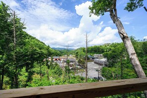 View from property - 4/4 Cabin w 4 King Suites|Hot Tub|Views 5 min to Gatlinburg! (Gatlinburg)