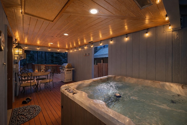 From dinner to downtime, this covered deck offers the perfect blend of comfort and charm.