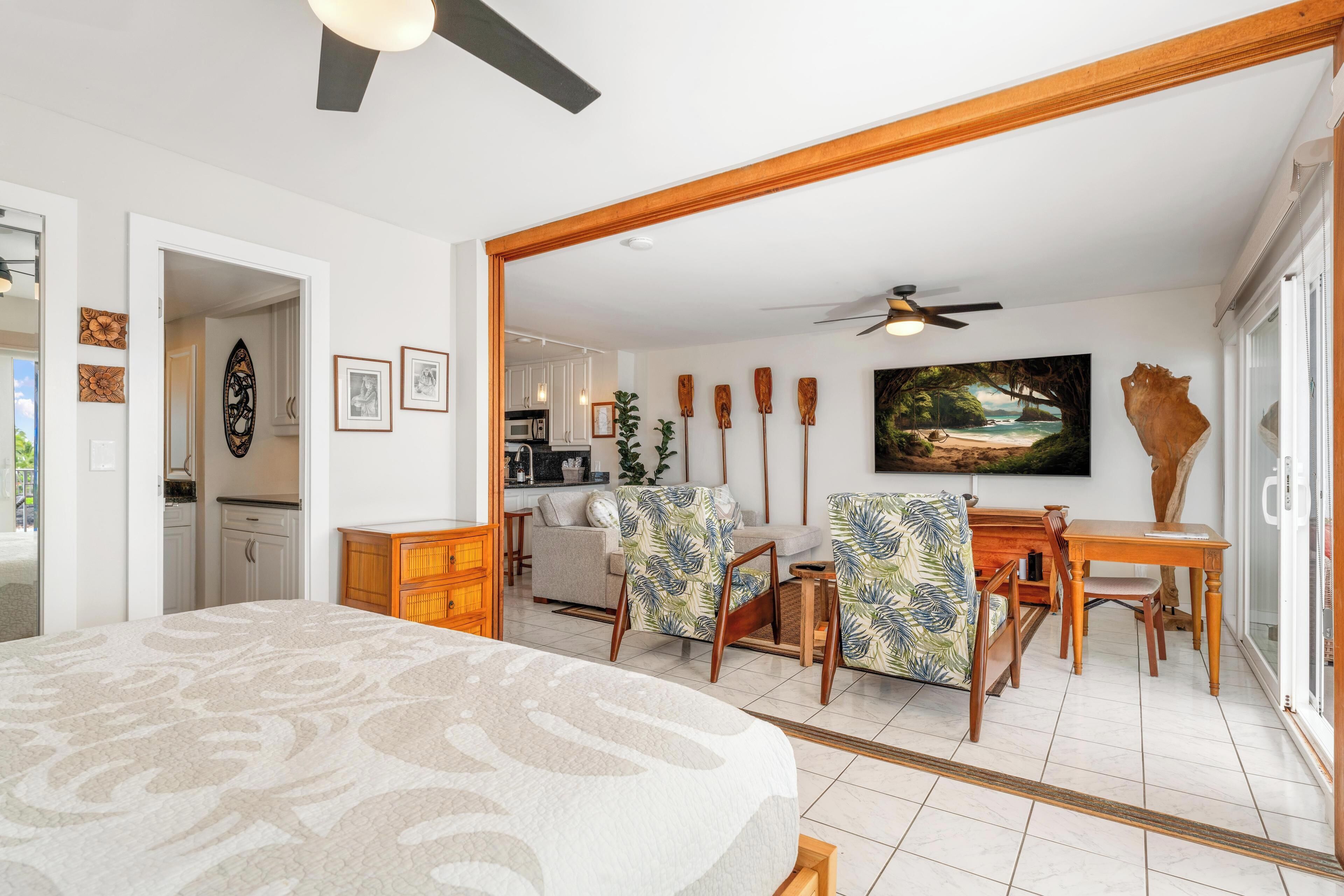 2 bedrooms, desk, iron/ironing board, free WiFi