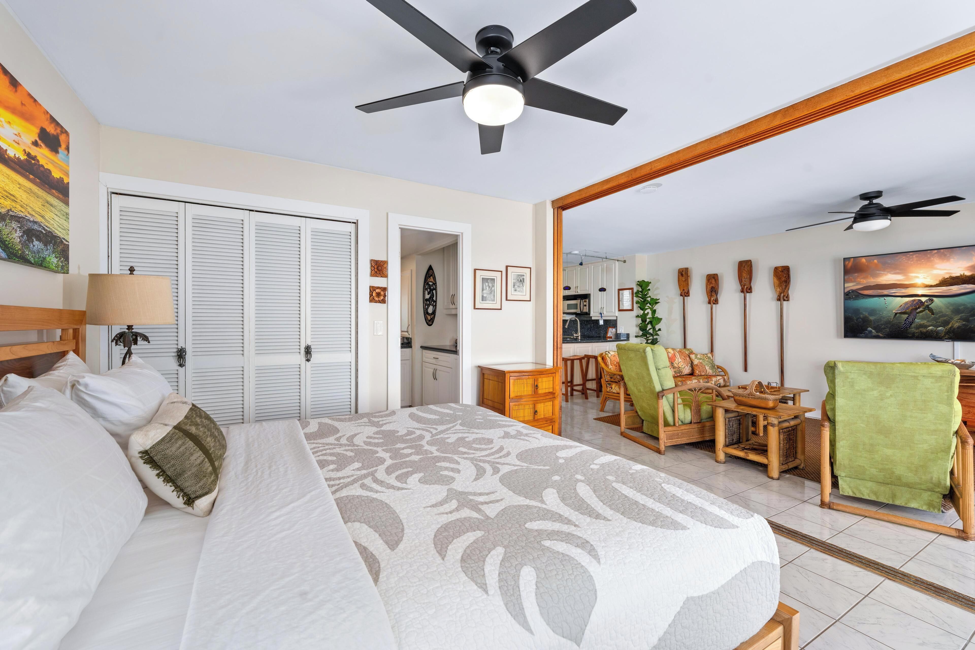 2 bedrooms, desk, iron/ironing board, free WiFi