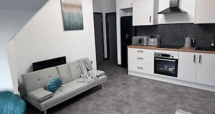 Cosy City Apartment in Manchester - man utd