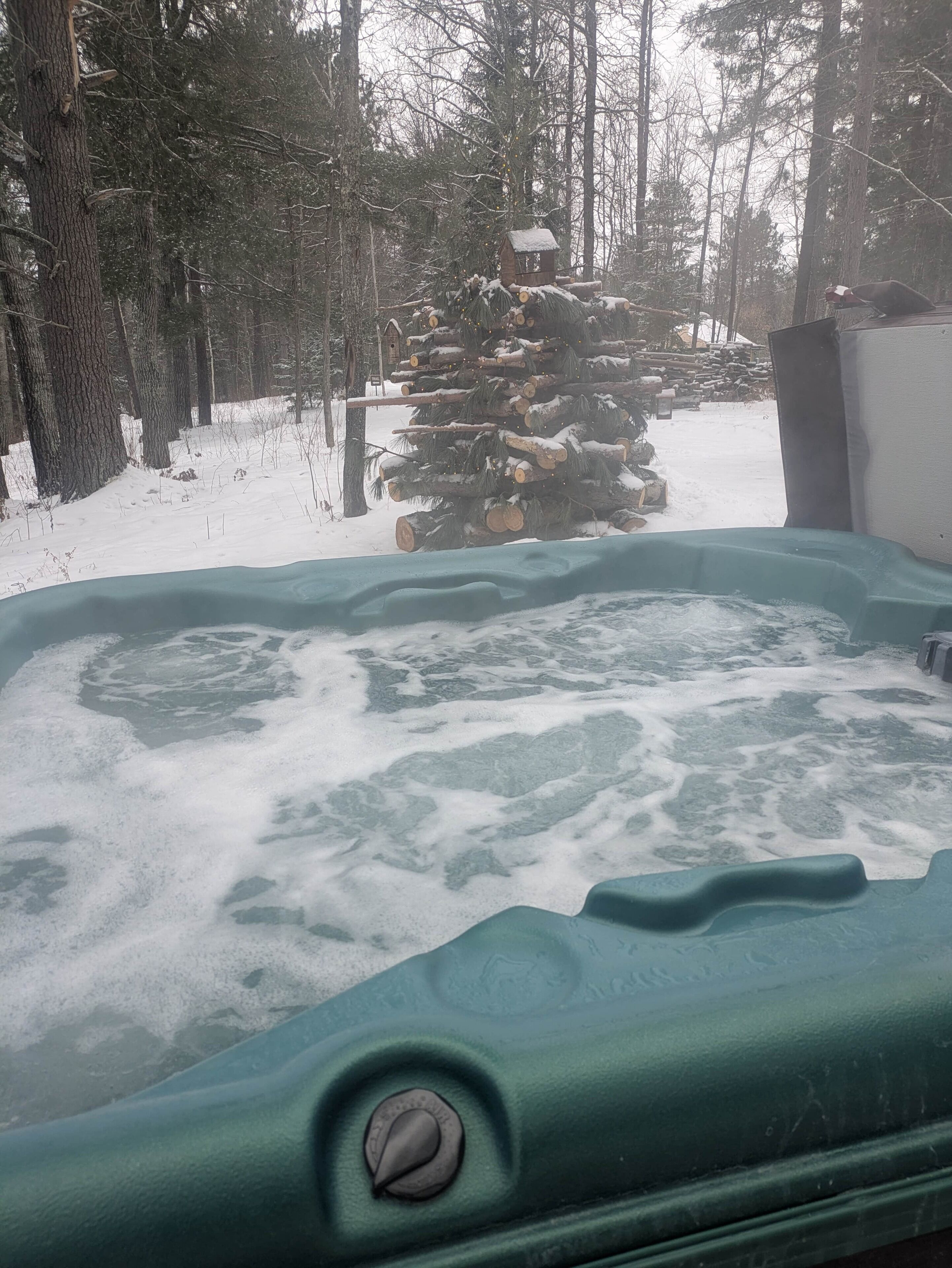 Bain à remous extérieur