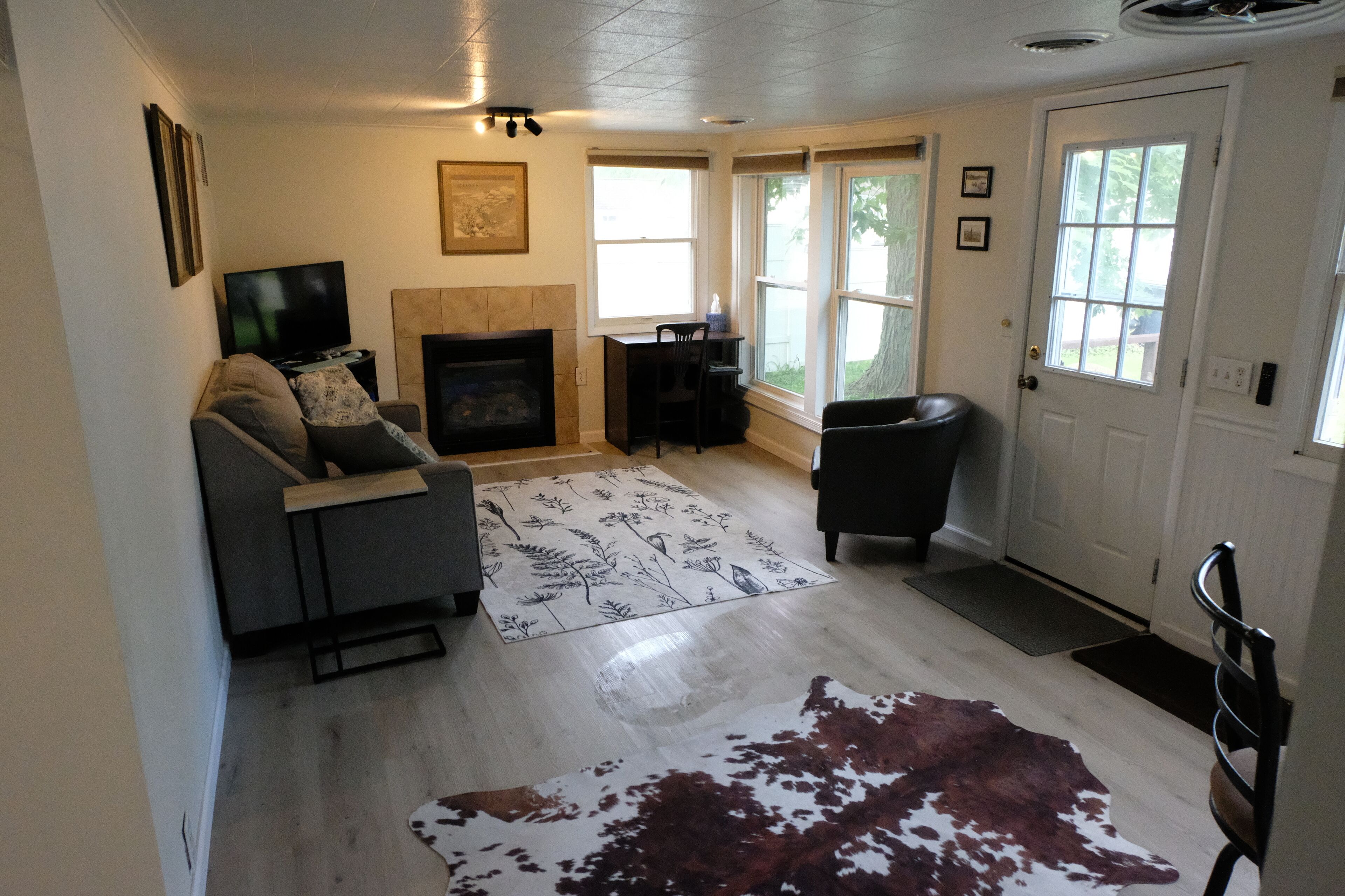 电视、壁炉、电子游戏