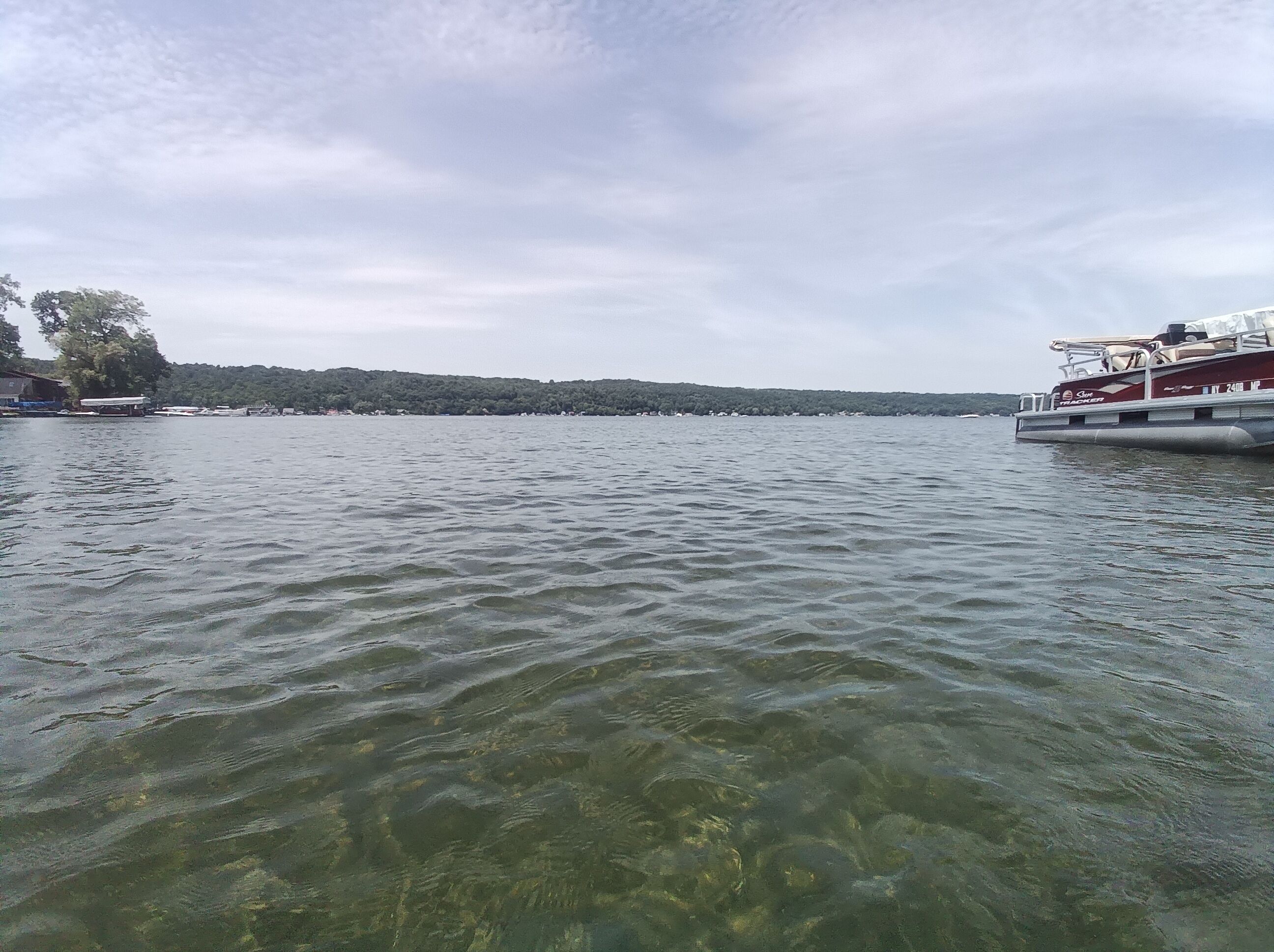 Cottage with AC on Conesus lake with private shared beach and carry on