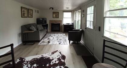 Cottage on Conesus lake w private shared lake access/beach, fireplace & AC