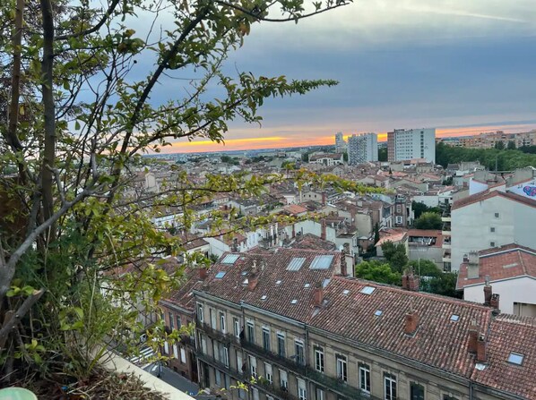 Vue depuis l’hébergement