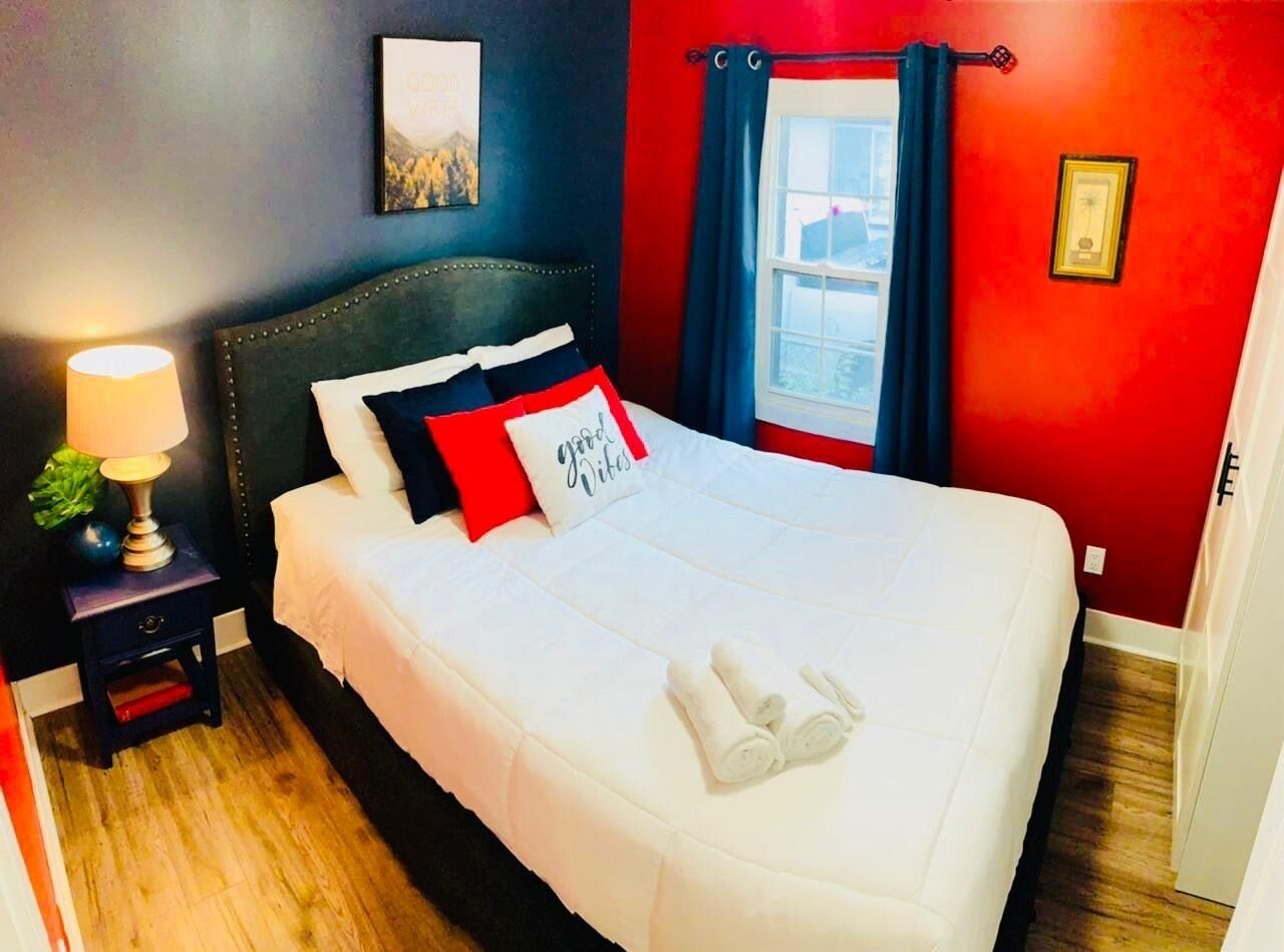 2 soverom, strykejern/-brett, wi-fi og sengetøy