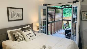 2 soverom, strykejern/-brett, wi-fi og sengetøy