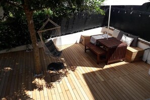 Outdoor dining - Bel Respiro, an enchanting getaway in the heart of Monteleone hillside (Roncofreddo)