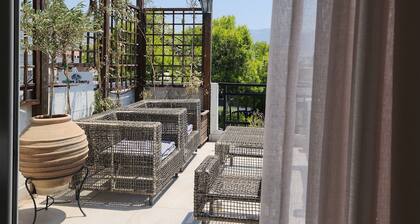 Astric Seaview Penthouse with AC in Alimos