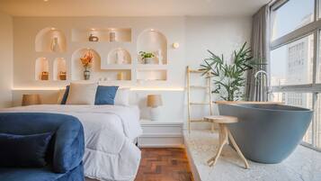 1 bedroom, iron/ironing board, internet, bed sheets