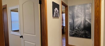 Charming 2-bedroom house in Atchison on quiet brick and tree lined street.