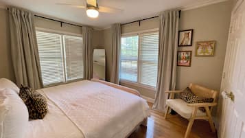 1 bedroom, iron/ironing board, free WiFi, bed sheets