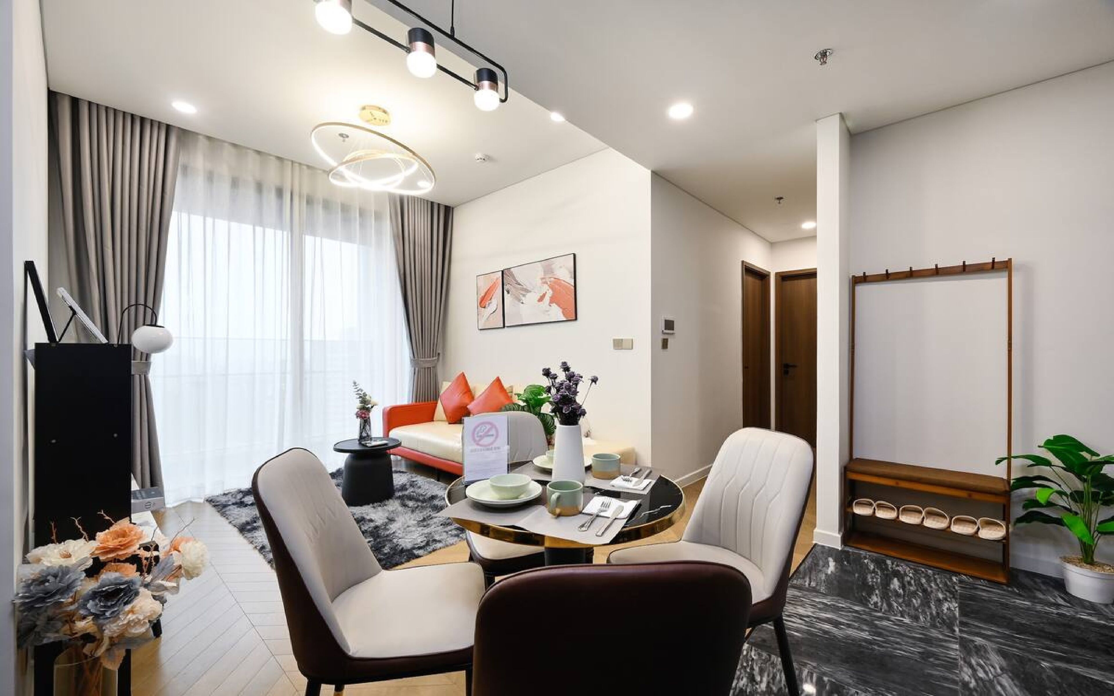 Presidential Suite, 2 Bedrooms, River View, Executive Level | Living area