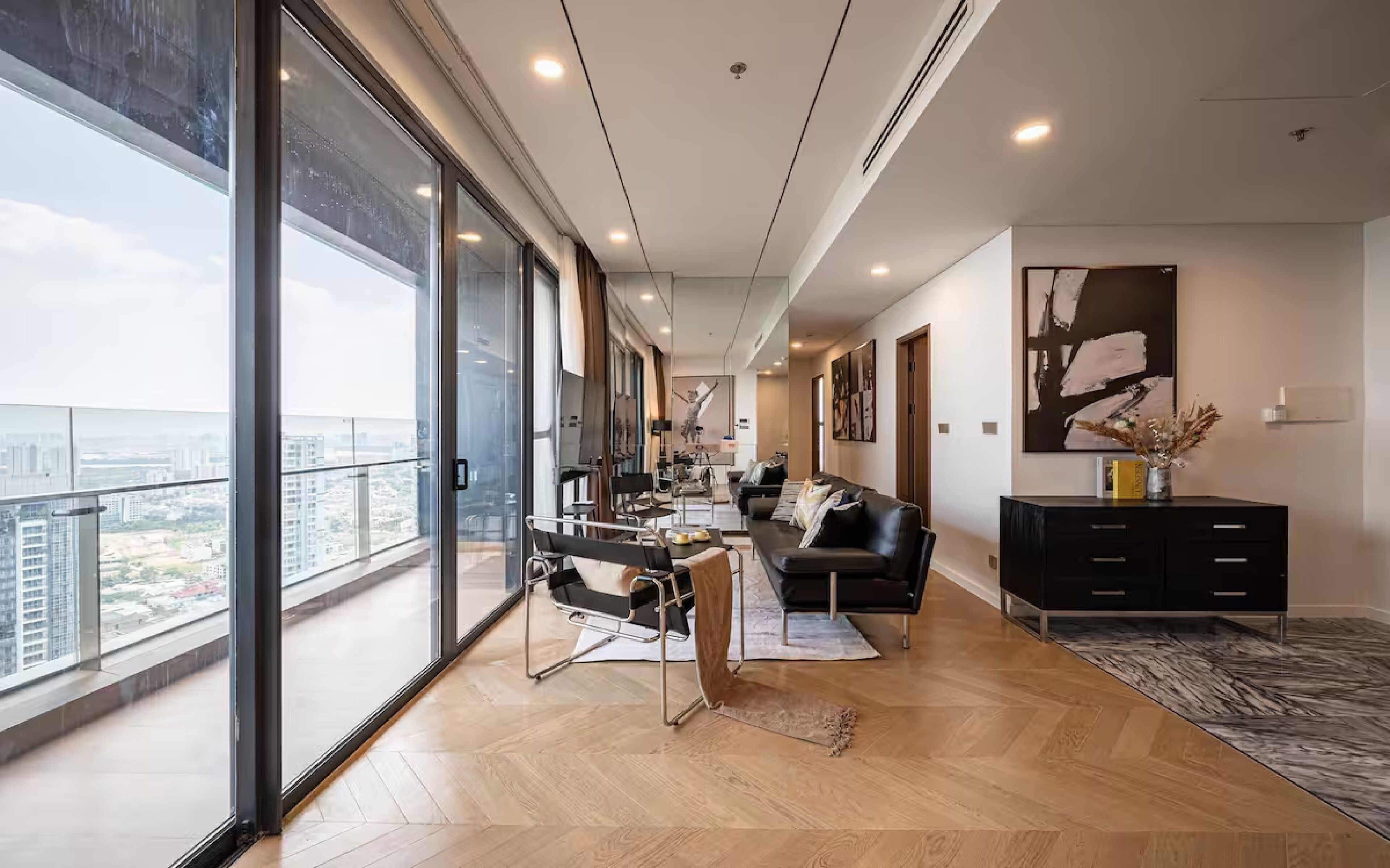 Presidential Suite, 3 Bedrooms, Connecting Rooms, Canal View | Living area | 65-inch Smart TV with cable channels, Netflix, smart speakers