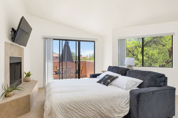 1 habitación, escritorio, tabla de planchar con plancha y wifi gratis