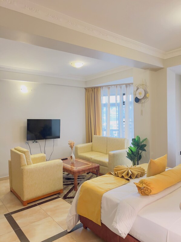 Chambre Luxe | Bureau, chambres insonorisées, Wi-Fi gratuit