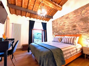 Deluxe-Doppel- oder -Zweibettzimmer, Bergblick