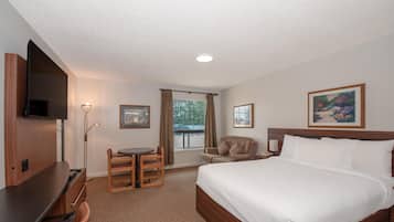 Kamer, 1 queensize bed | Een bureau, een laptopwerkplek, gratis wifi
