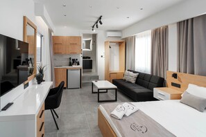 1 室のベッドルーム、WiFi、ベッドシーツ