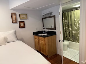 1 quarto, roupa de cama