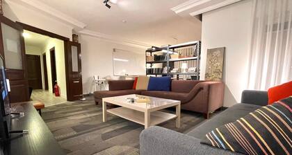 Spacious in Central; Beaches 500meters, 3Bedrooms + 1Living Room