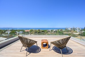 Terrace/patio - Nysa 1,Luxury villa,Private pool,Near Hersonissos (Heraklion)