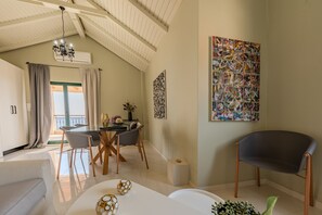 Interior - Gallery Villa with Pool, 300m Beach, Sea Views (Keratokambos)