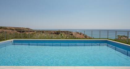 Gallery Villa with Pool, 300m Beach, Sea Views