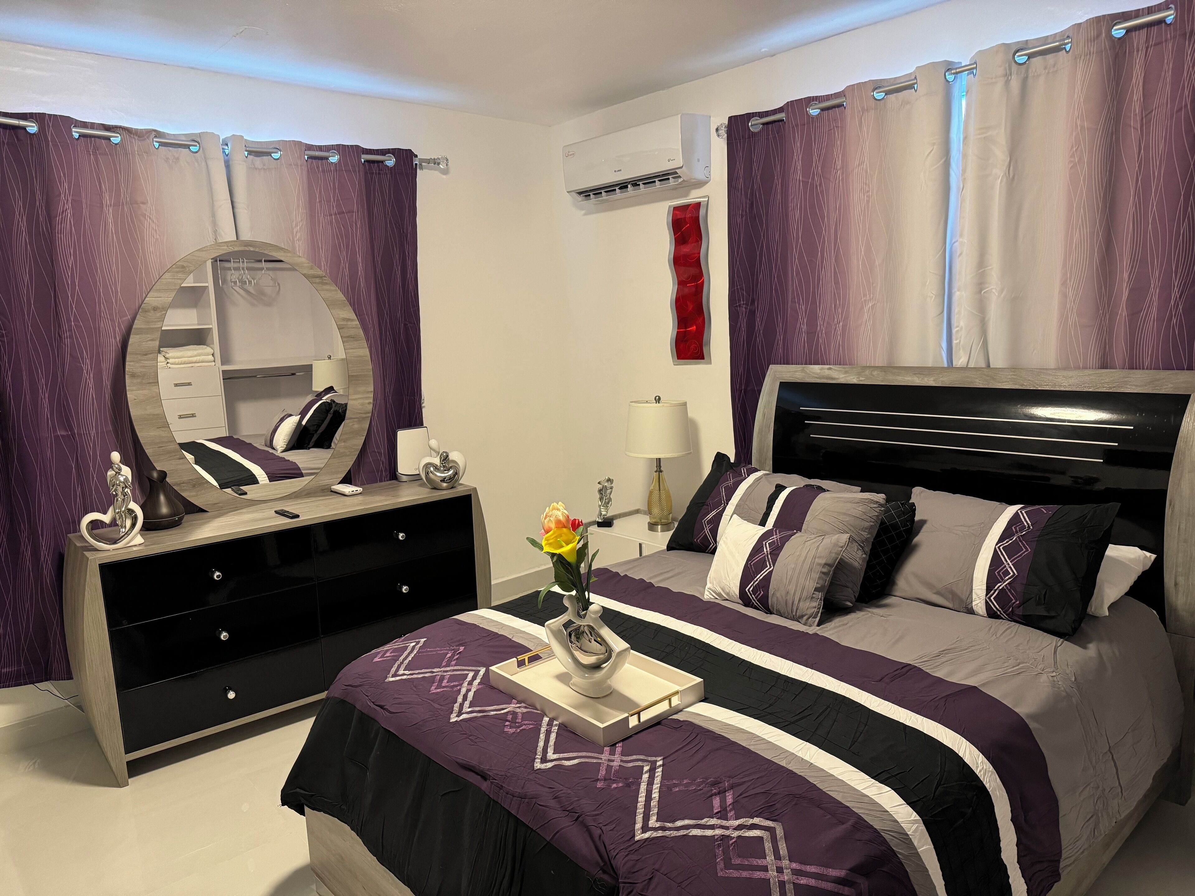 3 habitaciones, tabla de planchar con plancha y wifi gratis 